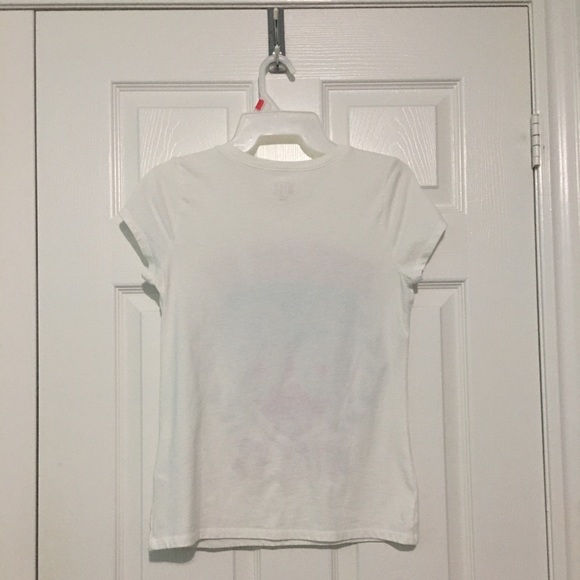 y2k vintage sparkly glittery baby tee - Picture 2 of 2